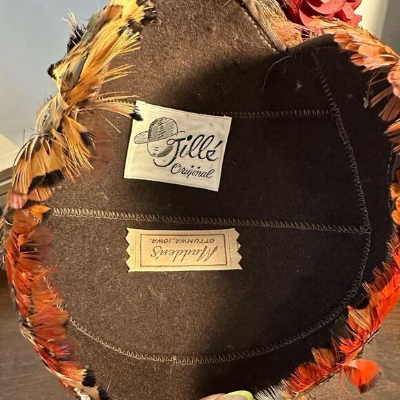 LOT OF 4 VINTAGE WOMENS DRESS HATS - Picture 12 of 16